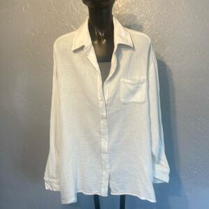 Sirius cotton last blouse new med/lg